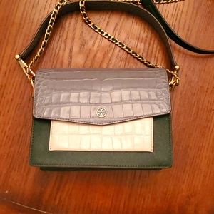 Tory Burch Robinson Embossed Color-Block